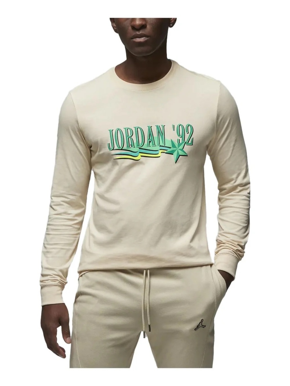 Air Jordan '92 Long Sleeve T-shirt 'Beige'